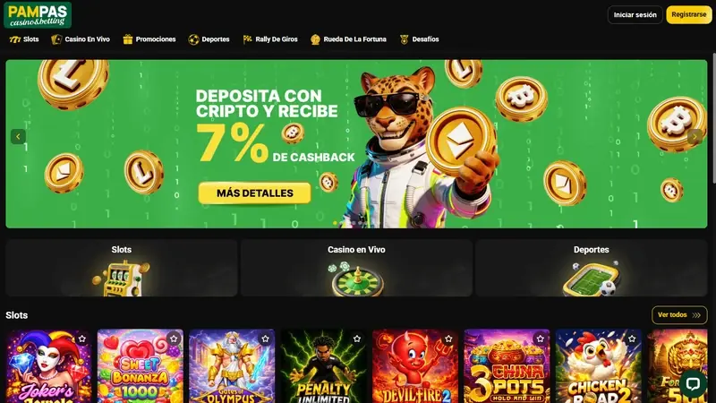 Captura de portada publicada por Casino Guru